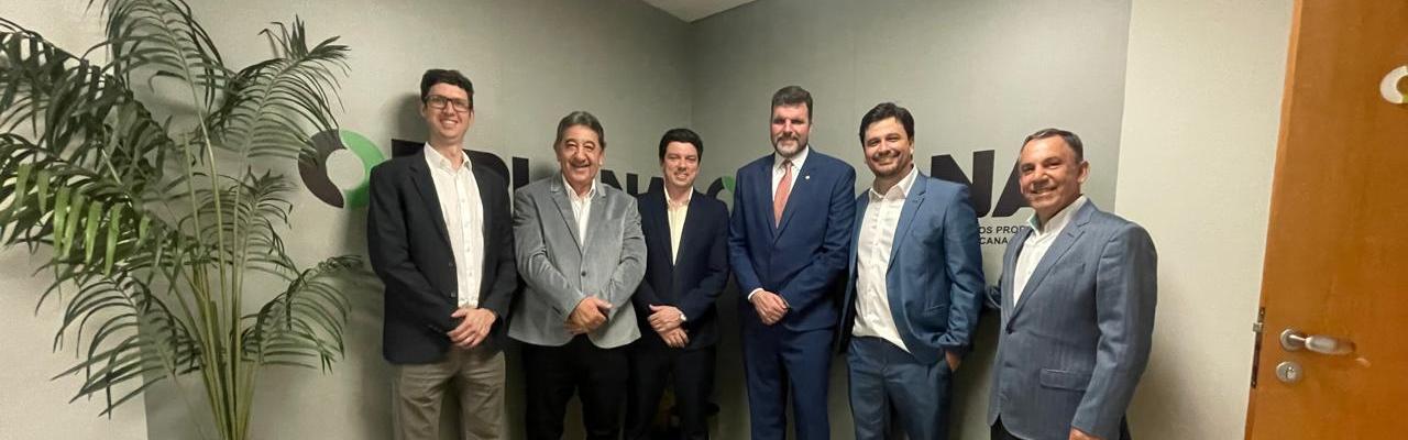 Assocana presente na inauguração da nova sala da Orplana em Brasília
