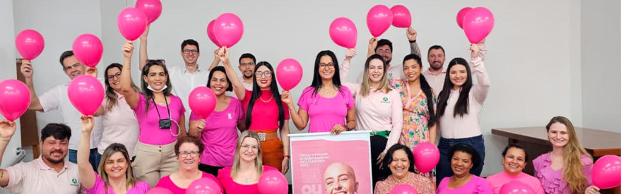Assocana se veste de rosa por uma causa especial
