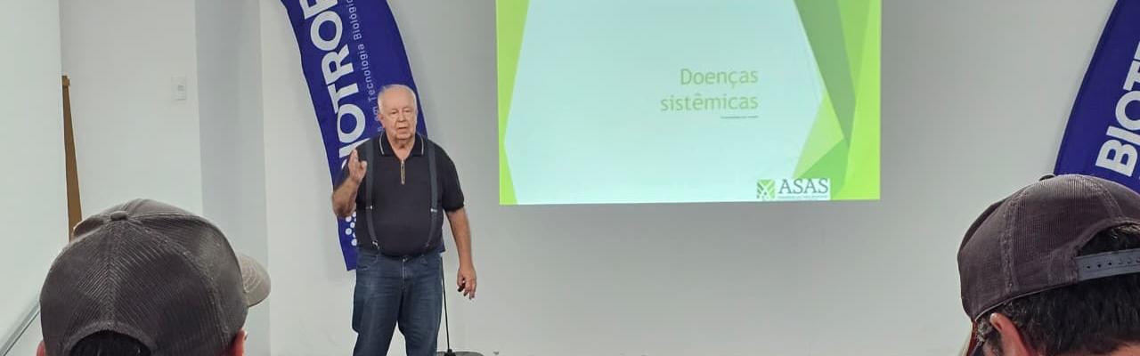 Palestra com Álvaro Sanguino destaca estratégias eficazes contra doenças da cana