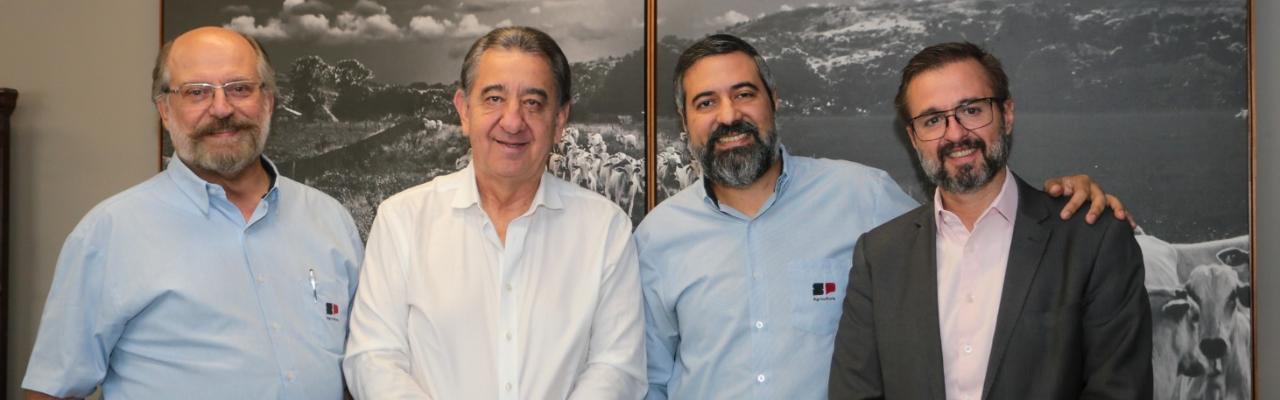 Bruno Garcia representa a Orplana em reunião na Secretaria da Agricultura do Estado